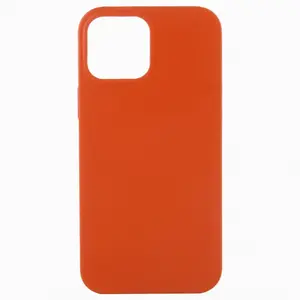 Силиконовый чехол Evelatus для iPhone 13 Pro Max — Soft Touch, оранжевый