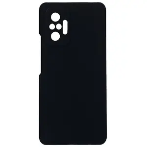 Silicone Soft-Touch Protective Case Evelatus for Xiaomi Redmi Note 10 Pro — Black