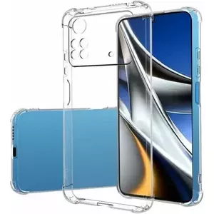 Силиконовый чехол Evelatus для Xiaomi Poco M4 Pro 5G — прозрачный, противоударный «military»