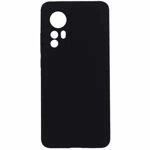 Silikona soft-touch vāciņš Evelatus priekš Xiaomi 12 / 12X — Nano TPU, melns
