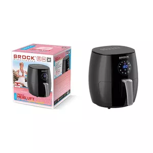 Karstā gaisa friteris Brock AFD 3502 BK 1500 W 3.5 L digitālais displejs skārienVadība melns