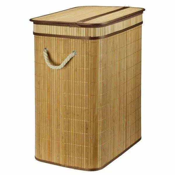 Корзина для белья Galicja Bamboo 100л Photo 2