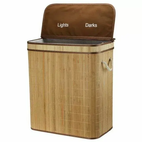 Корзина для белья Galicja Bamboo 100л Photo 3