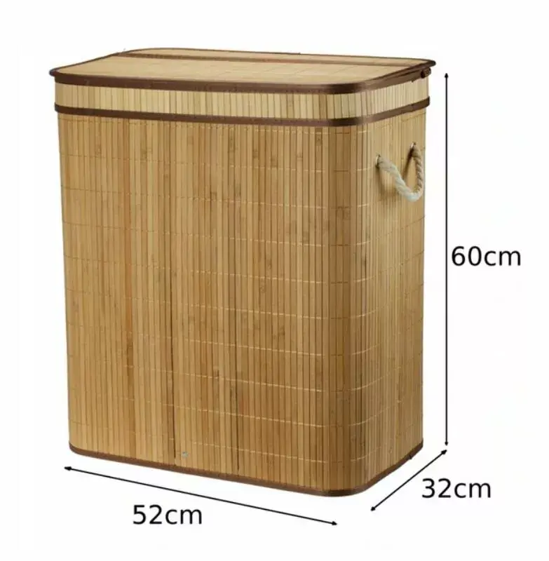 Корзина для белья Galicja Bamboo 100л Photo 7