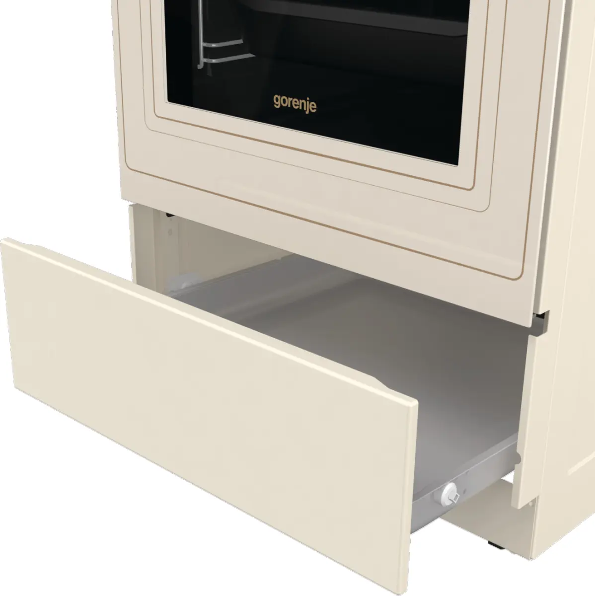 Gorenje GECS5B70CLI Brīvi stāvoša plīts Keramikas Bēša Photo 14