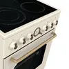 Gorenje GECS5B70CLI Brīvi stāvoša plīts Keramikas Bēša Photo 15