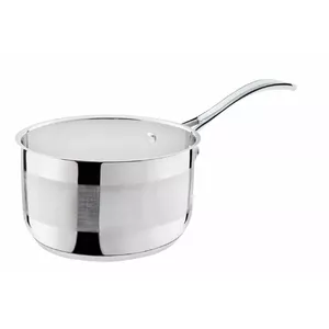 Galicja Stainless Steel Saucepan 5032 with 16 cm Diameter and 1.8 L Capacity