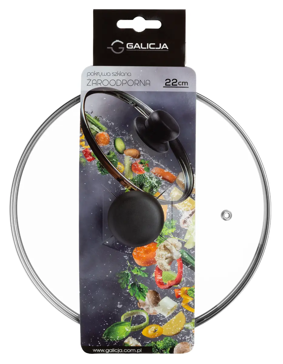 Galicja Glass Lid 22 cm Photo 2