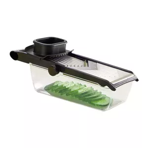 Multifunctional stainless steel grater KingHoff KH-1657 — manual kitchen tool for shredding, slicing, zesting