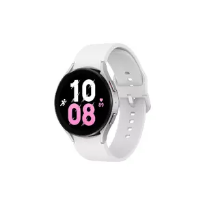 Samsung Galaxy Watch5 3,56 cm (1.4") OLED 44 mm Digitāls 450 x 450 pikseļi Skārienjūtīgais ekrāns 4G Sudrabs Wi-Fi GPS