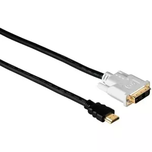 Hama HDMI - DVI/D Connection Cable, 2 m Черный