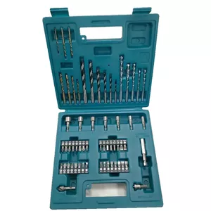 Drill Bit Set Makita E-11829 60 pcs for Masonry Metal Wood