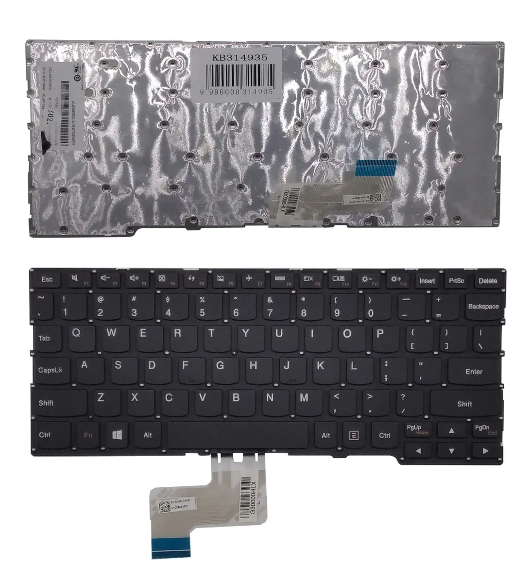 Klaviatūra Lenovo Yoga 300-11 US layout