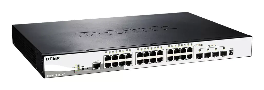 Управляемый коммутатор D-Link DGS-1510-28XMP Photo 2