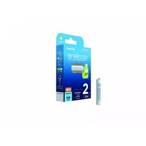 Перезаряжаемая батарея AAA Panasonic ENELOOP BK-4MCDE/2BE, 800 mАч, 2 шт.