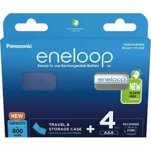 Перезаряжаемые аккумуляторы Panasonic Eneloop 800 mAh — комплект 4 шт. с бокcом