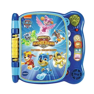 Книжка-игрушка VTech Booklet Mighty Pups Super Paws — мягкая развивающая книжка со звуком, модель 61589