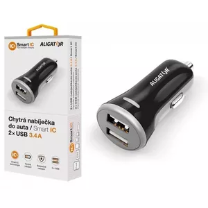 Car Charger Aligator CHS0005 Fast Charging 24V Black