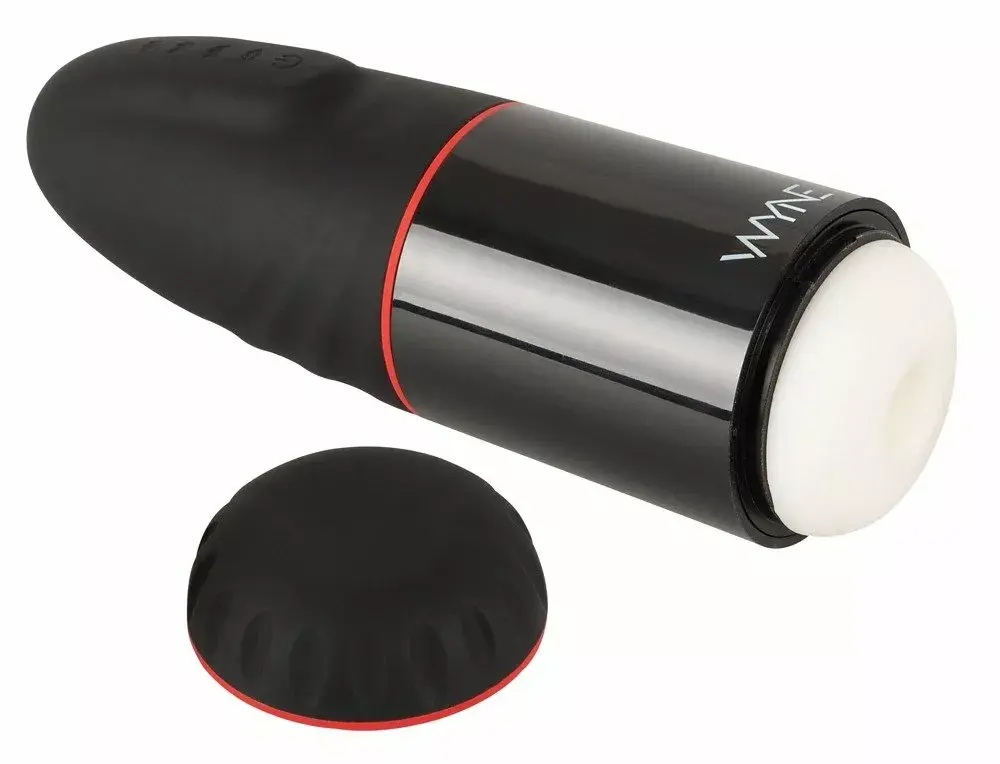 WYNE Masturbator 02 Silicone Black — мужской мастурбатор Photo 2