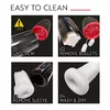 WYNE Masturbator 02 Silicone Black — мужской мастурбатор Photo 14