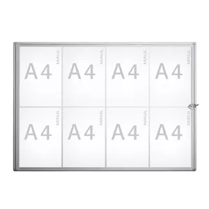 Document Holder MAUL MAULextraslim Aluminium 8 x A4 655 x 931 x 27 mm