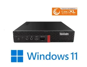 Desktop mini PC tecXL Lenovo ThinkCentre M720q i5-8400T 8GB 256GB SSD Windows 11 Pro 2.175 kg