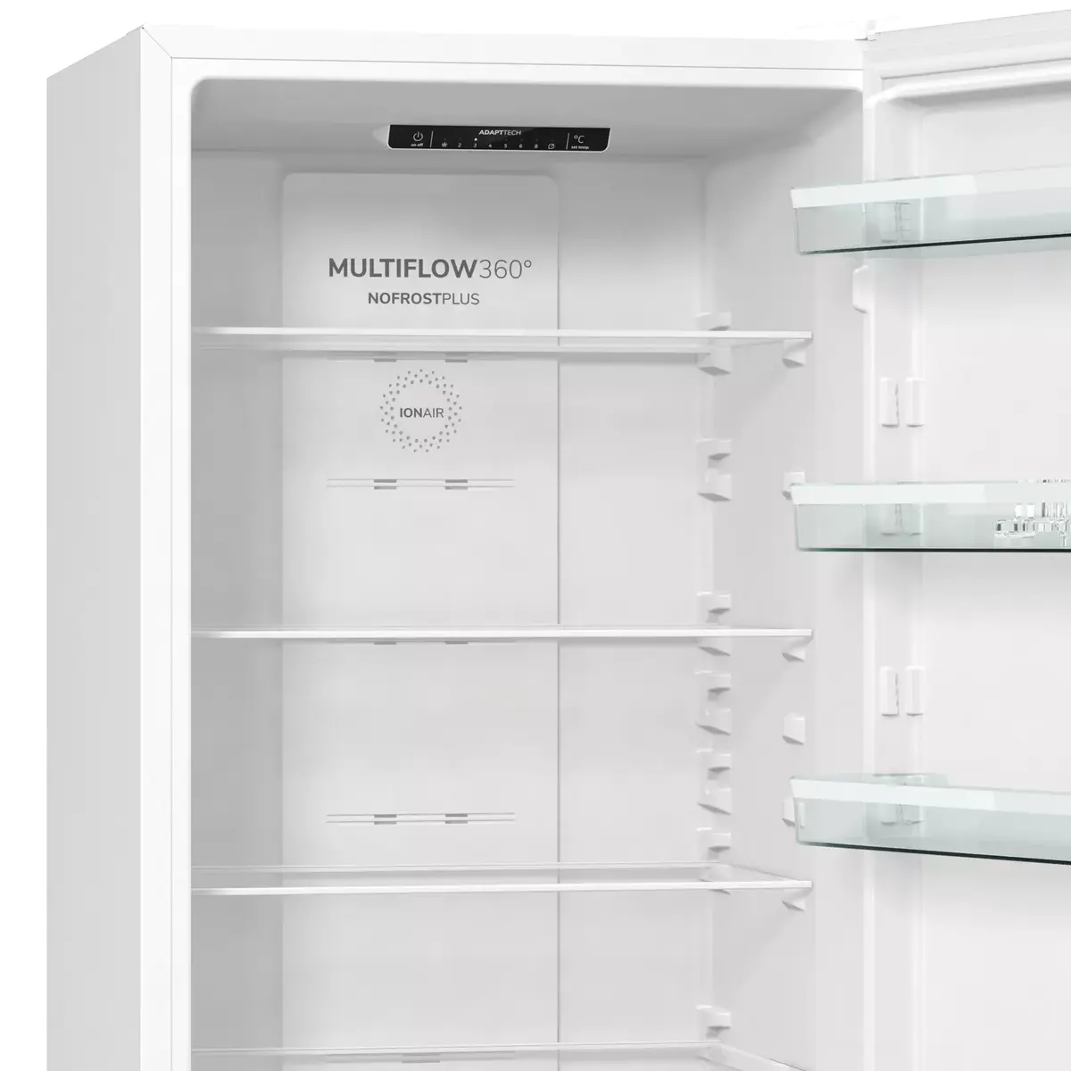 Gorenje NRK6202EW4 freestanding fridge-freezer Photo 4