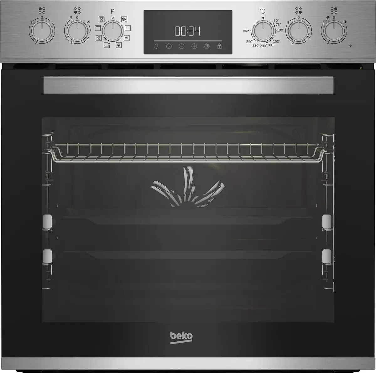 BEKO BBUM12328X keramiskā plīts + cepeškrāsns 72 L Photo 2