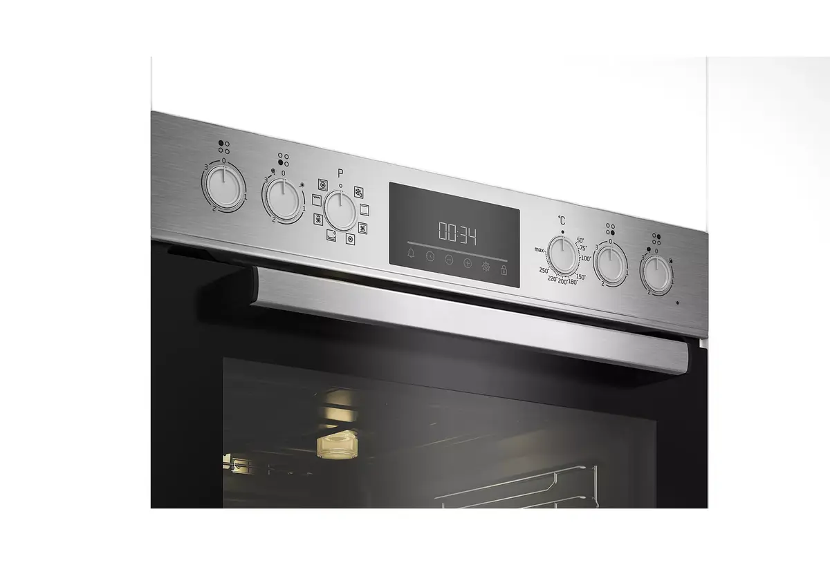 BEKO BBUM12328X keramiskā plīts + cepeškrāsns 72 L Photo 6
