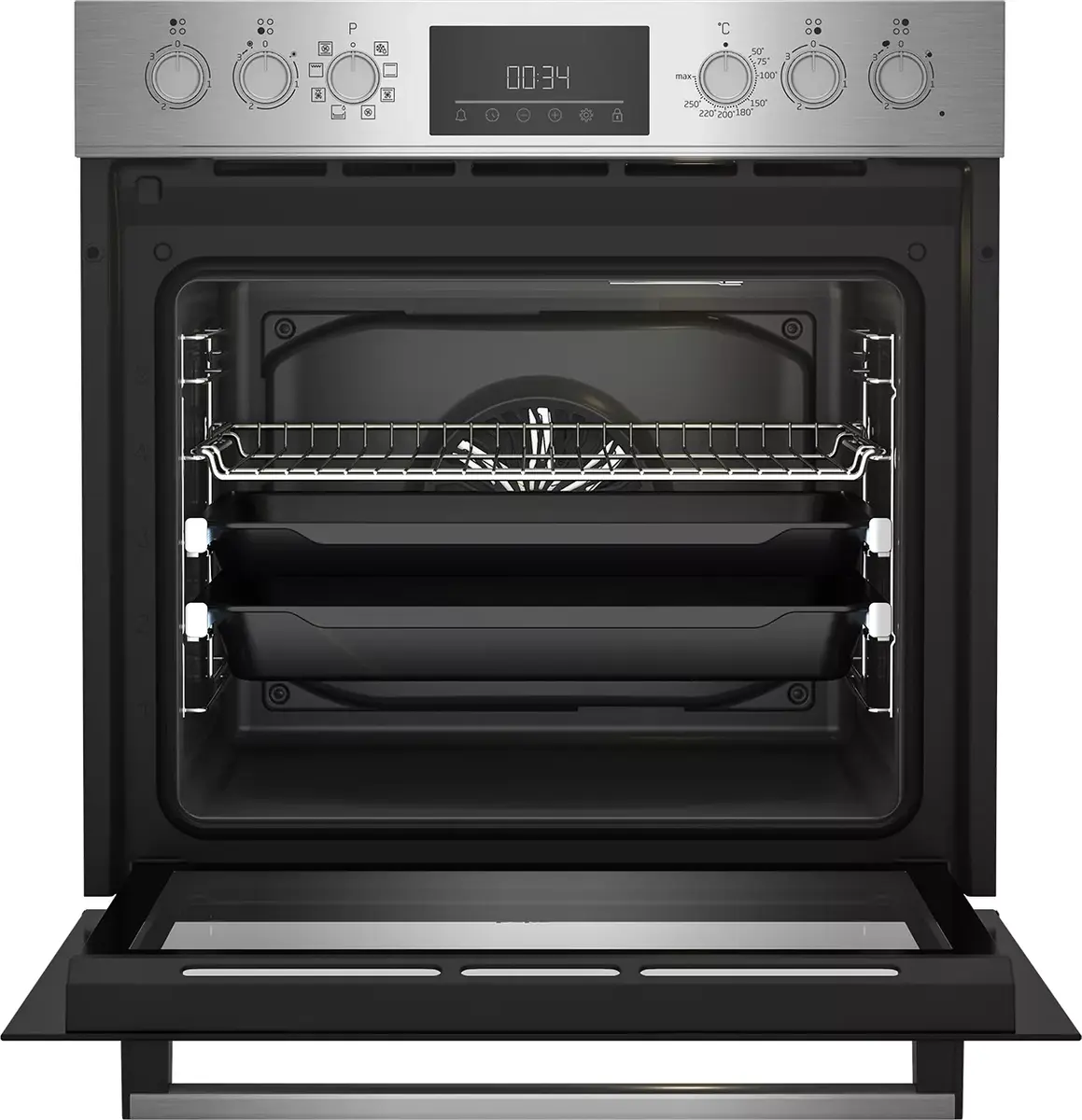 BEKO BBUM12328X keramiskā plīts + cepeškrāsns 72 L Photo 7