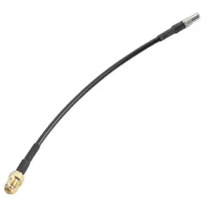 Коаксиальный кабель Panorama Antennas SMA-TS9 0.1м Male-Female RG174 Черный