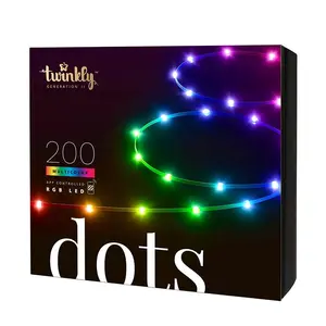 LED virteņgaisma Twinkly TWD200STP-BEU — daudzkrāsaina, IP20, 12 kWh/1000h