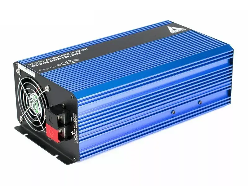 AZO Digital SINUS IPS-2000S Power Inverter 12V to 230V Photo 2
