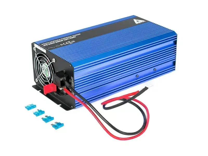 AZO Digital SINUS IPS-2000S Power Inverter 12V to 230V Photo 6