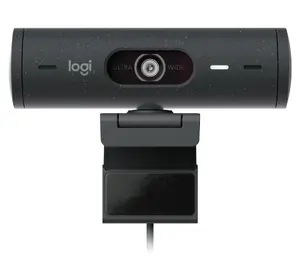 Tīmekļa kamera Logitech Brio 500 Full HD Grafīta USB 4 MP 1920 x 1080 pikseļi Klips Iebūvēts mikrofons Sejas izsekošana