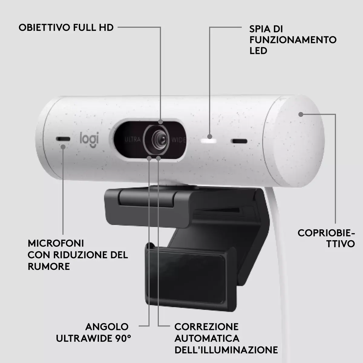 Webkamera Logitech Brio 500 Full HD Photo 7