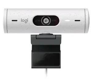 Logitech Brio 500 Full HD Webcam 1920 x 1080 pixels 4 MP USB White with Built-in Microphone Face Tracking and Clip Mounting