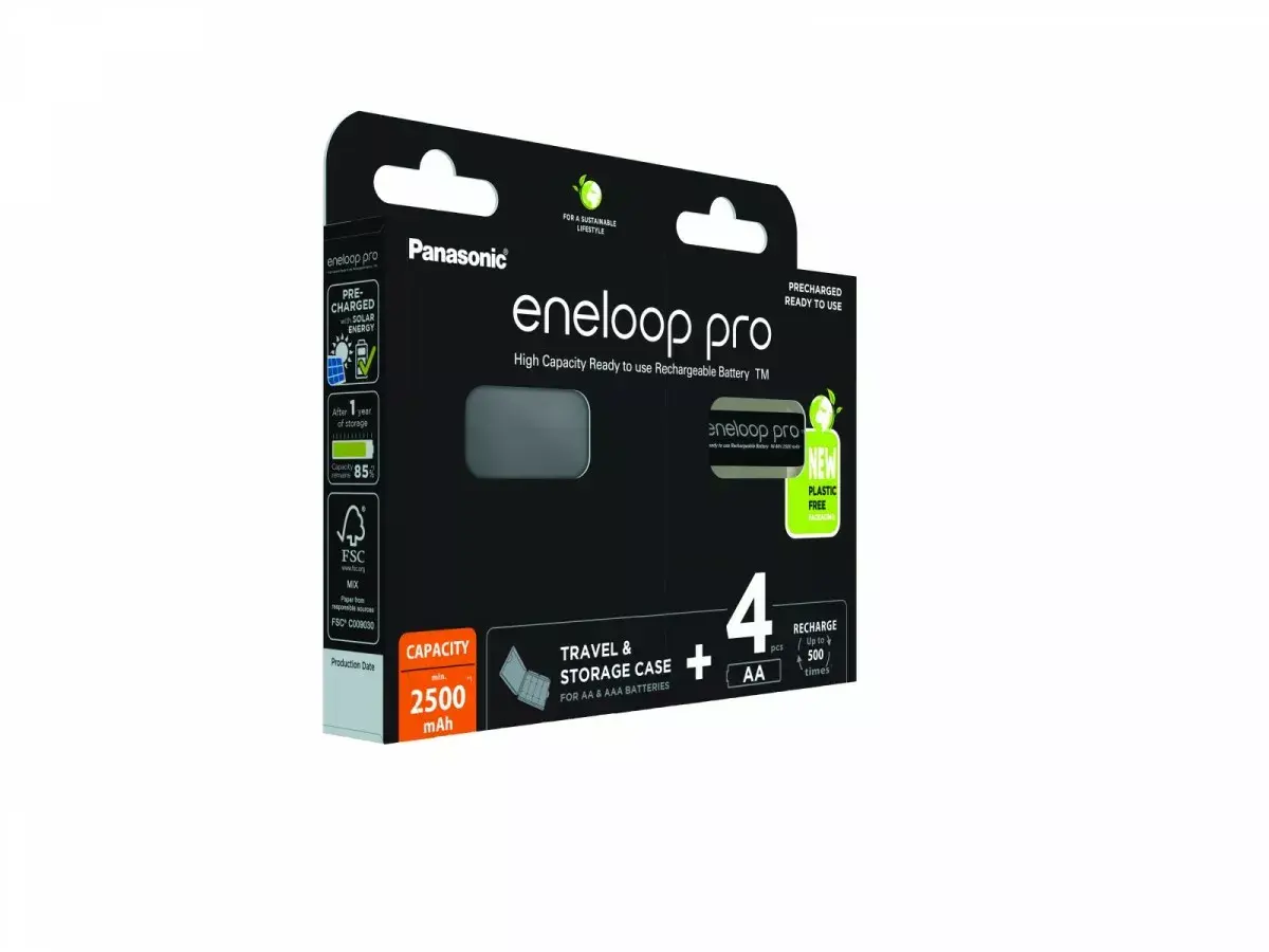 Eneloop PRO akumulators. AA 2500 mAh