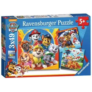 Пазл Ravensburger Щенячий патруль — 3 × 49 элементов (три небольших пазла по 49 шт.)