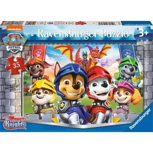 Пазл Ravensburger Paw Patrol Knights — 35 элементов, детская головоломка