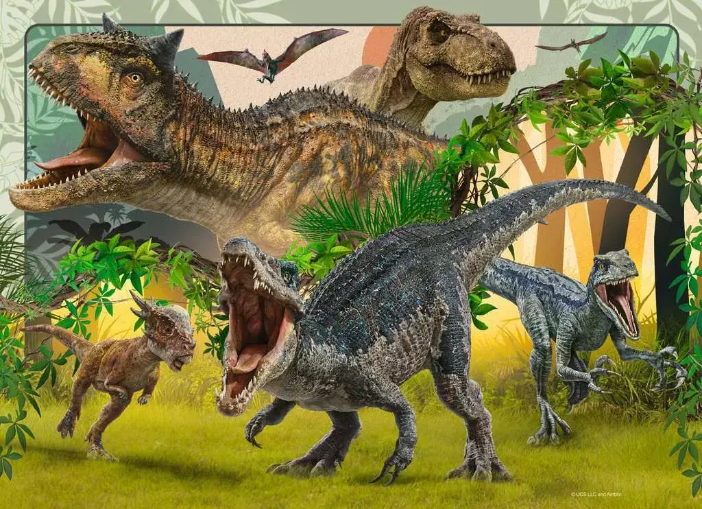Ravensburger Memory Jurassic World puzle 100 gab. Photo 2