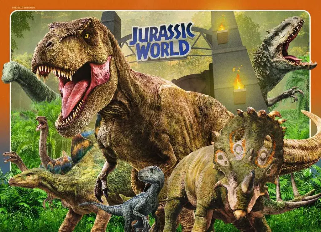 Ravensburger Memory Jurassic World puzle 100 gab. Photo 3