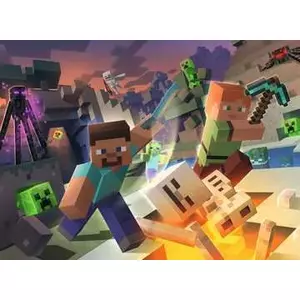 Jigsaw puzzle Ravensburger Minecraft 100 pcs Video game