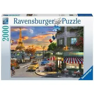 Пазл Ravensburger Paris Sunset — 2000 элементов, пейзаж, рекомендованный возраст 14+