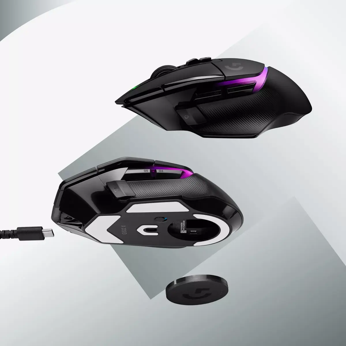 Pele Logitech G G502 X PLUS Photo 7