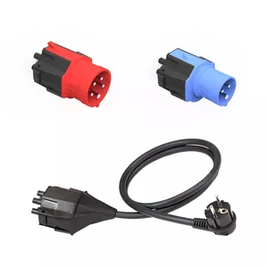 Soketa adapteris NRGkick NRGkick Smart Attachment Set Standard Melns Zils Sarkans