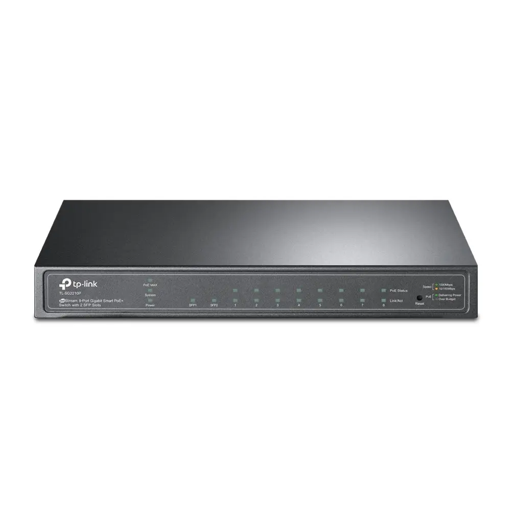 Pārvaldāms slēdzis TP-Link JetStream TL-SG2210P 8-portu