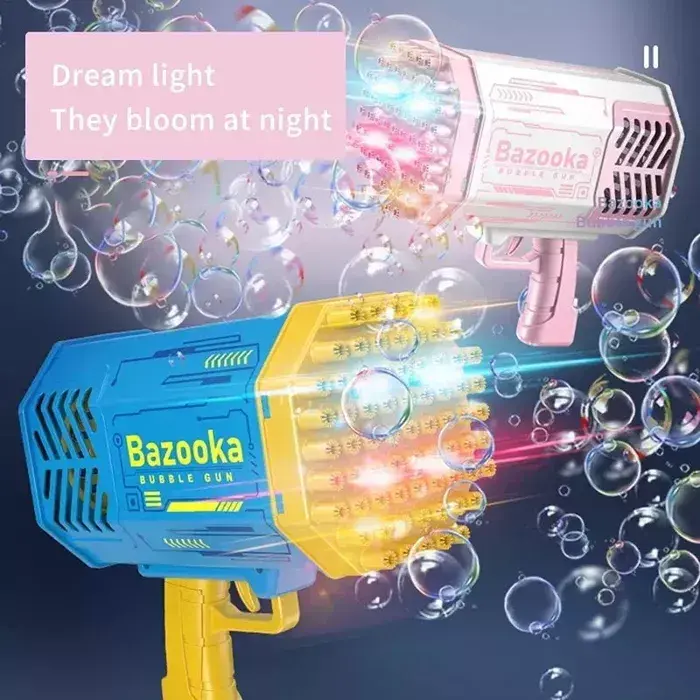 Burbuļu Pistole Riff Bazooka 88 Rozā Photo 10