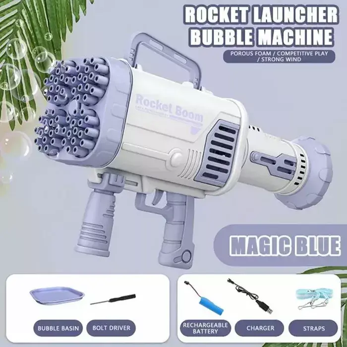 Пистолет для пузырей Riff RF-456-11A-BLUE Photo 2