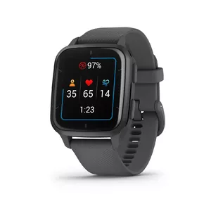 Garmin Venu Sq 2 3,56 cm (1.4") AMOLED 40 mm Digitāls Skārienjūtīgais ekrāns Pelēks GPS